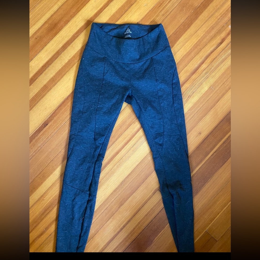 prAna leggings with seam details